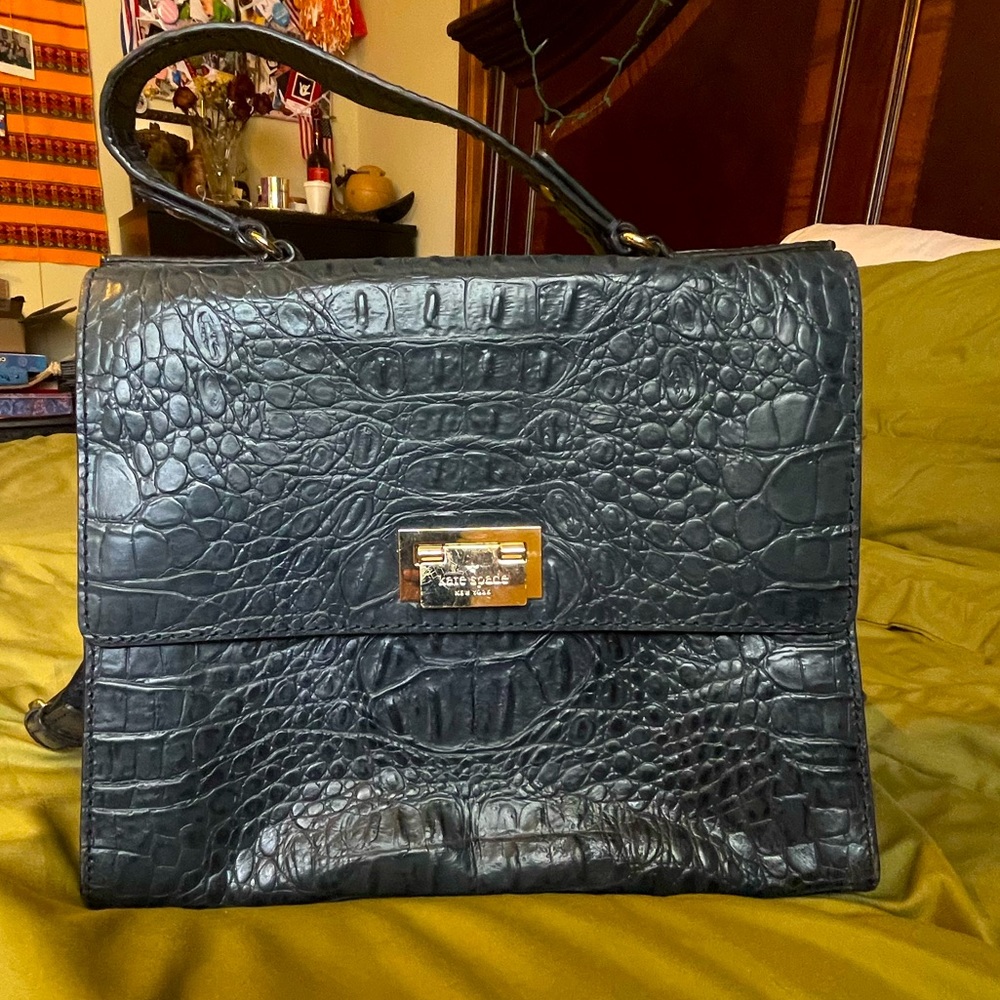 Gator skin kate spade purse